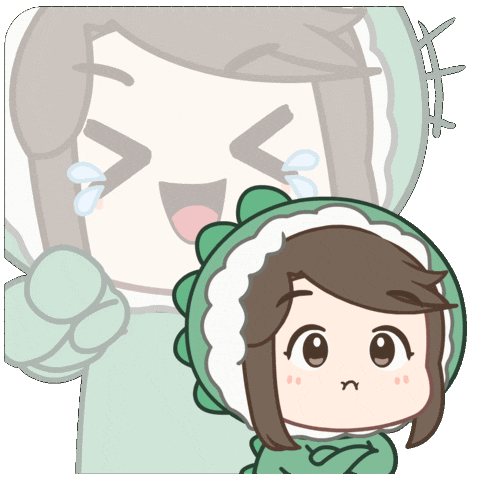 Laugh Chibi GIF