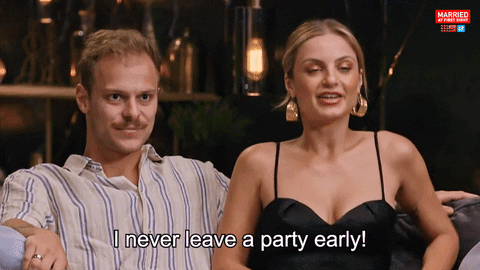 Leaving-a-party GIFs - Get the best GIF on GIPHY