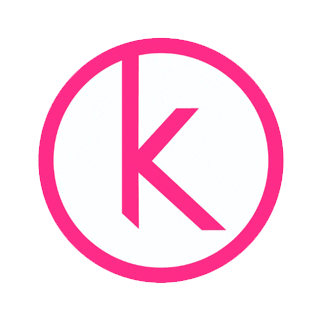 K Sticker by Kinetix Activewear