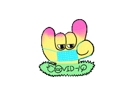 Covid Sticker
