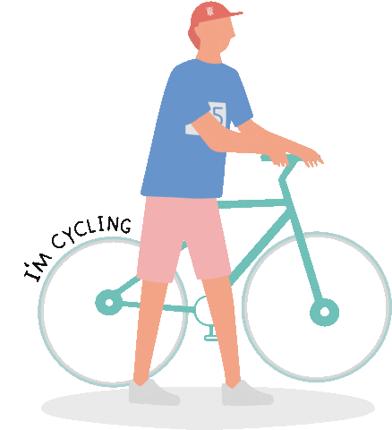 Cycling Sticker by Retail Trust