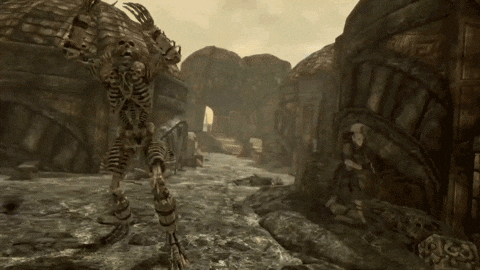 skyrim animated gif