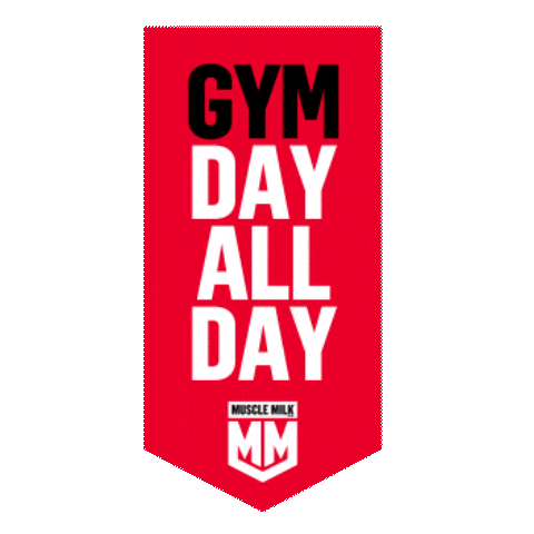 Gym Protein Sticker by Muscle Milk