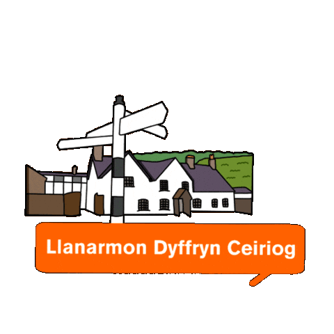Cymraeg Sticker by Comisiynydd y Gymraeg