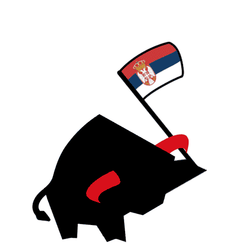 Flag Bull Sticker by PREFA