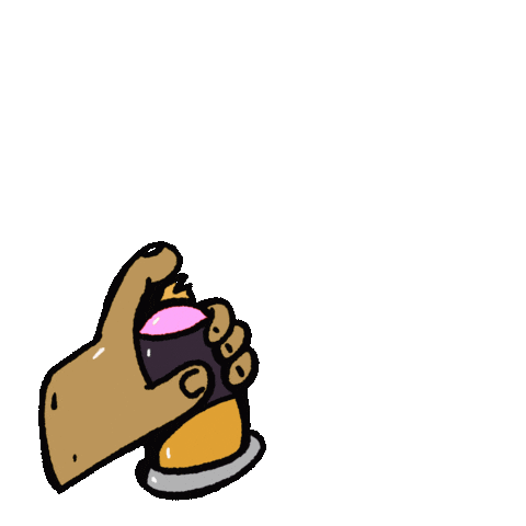 Paint Graffiti Sticker