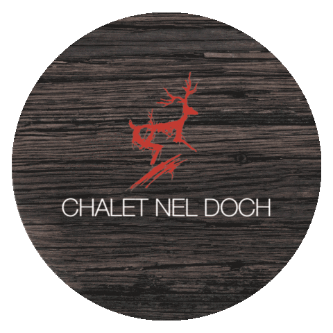 Chalet nel Doch Sticker