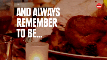 Thanksgiving Rules GIF by BuzzFeed
