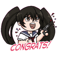 Happy Congrats Sticker