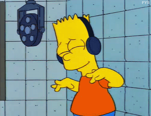 Funny Gifs : bart simpson GIF