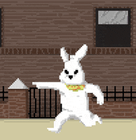 Easter Bunny Animation GIF