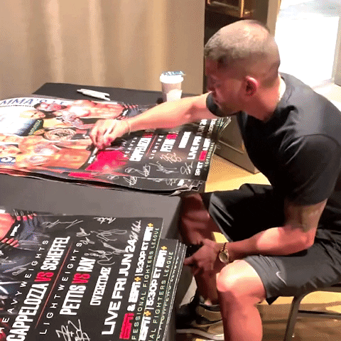 Signing Mixed Martial Arts GIF by PFL