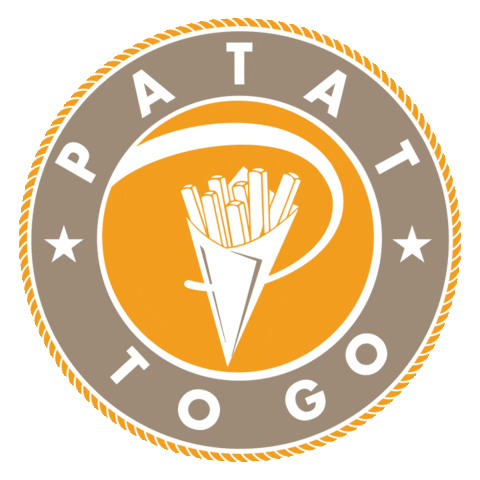 Patat To Go Sticker