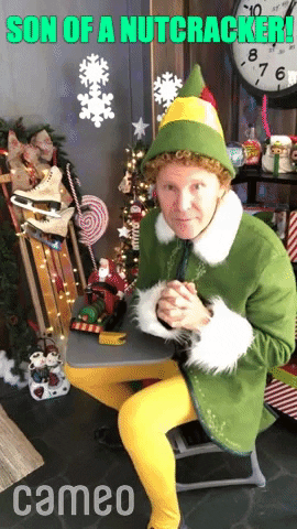 Merry Christmas Reaction GIF by Cameo