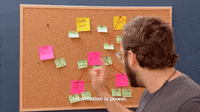 Studying Sticky Notes GIF by The Circle Netflix (US)