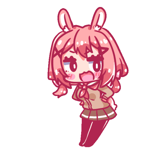 Bunny Girl Sticker