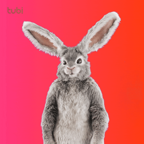 Let Me Think Bunny GIF by Tubi