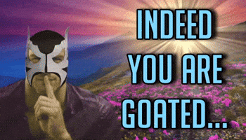 Greatest Of All Time Goat GIF