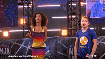 Excited Nbc GIF by Ninja Warrior
