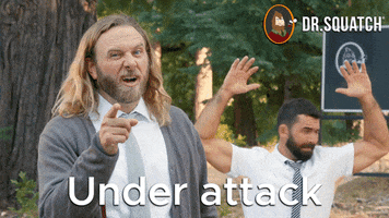 Attacking Hands Up GIF by DrSquatchSoapCo