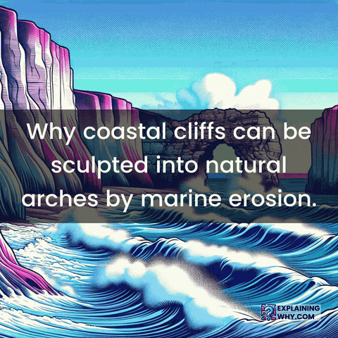 Coastal Cliffs GIF by ExplainingWhy.com