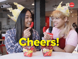 Burger King Cheers GIF by BuzzFeed