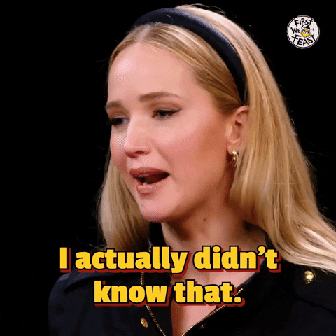 Jennifer Lawrence GIF by First We Feast