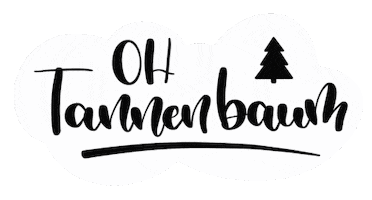 Christmas Lettering Sticker