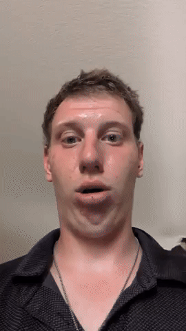 Stare Up GIF