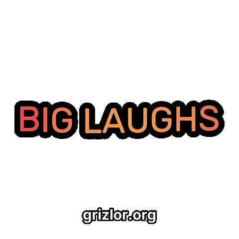 Bear Laughing Sticker by grizlor