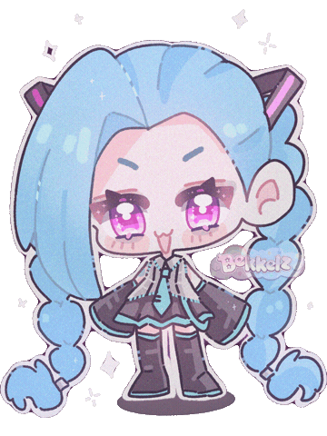 Chibi Jinx Sticker