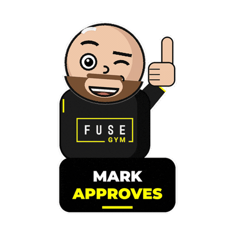 Mark Ireland Sticker by FUSE Gym