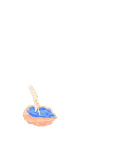 Art Floating Sticker by Kaleko