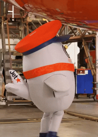Mascot Plane GIF by Jetstar Airways
