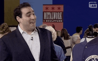 Excited Surprise GIF by ANTIQUES ROADSHOW | PBS