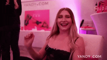 Wink Reaction GIF by Yandy.com