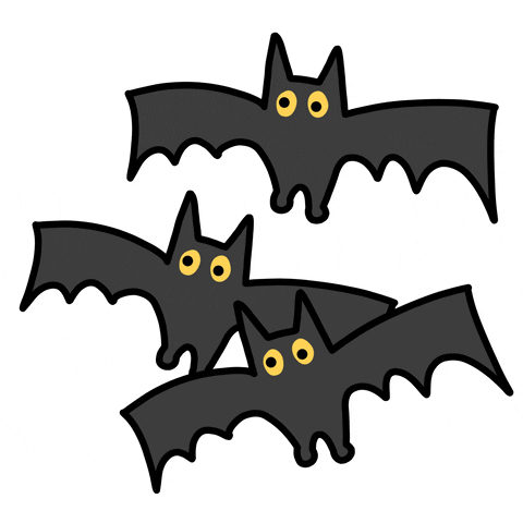 halloween bats GIF by Ivo Adventures