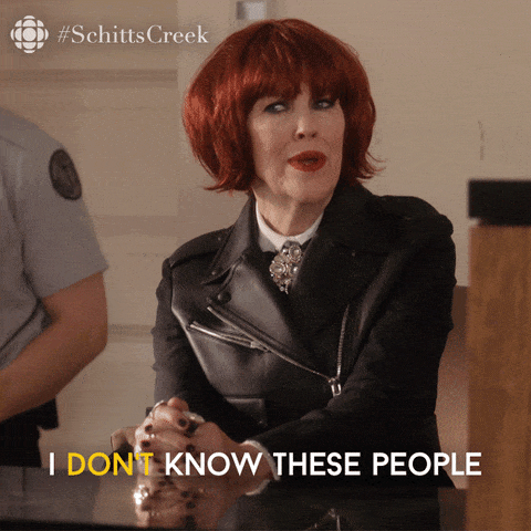 Dont Know These People GIFs - Get the best GIF on GIPHY