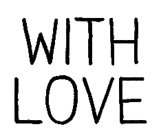 With Love Sticker