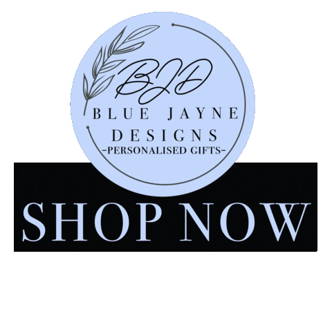 Blue Jayne Designs Sticker
