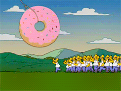 Homer Simpson Donut GIF - Find & Share on GIPHY