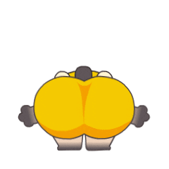 Paw Paw Cat Sticker