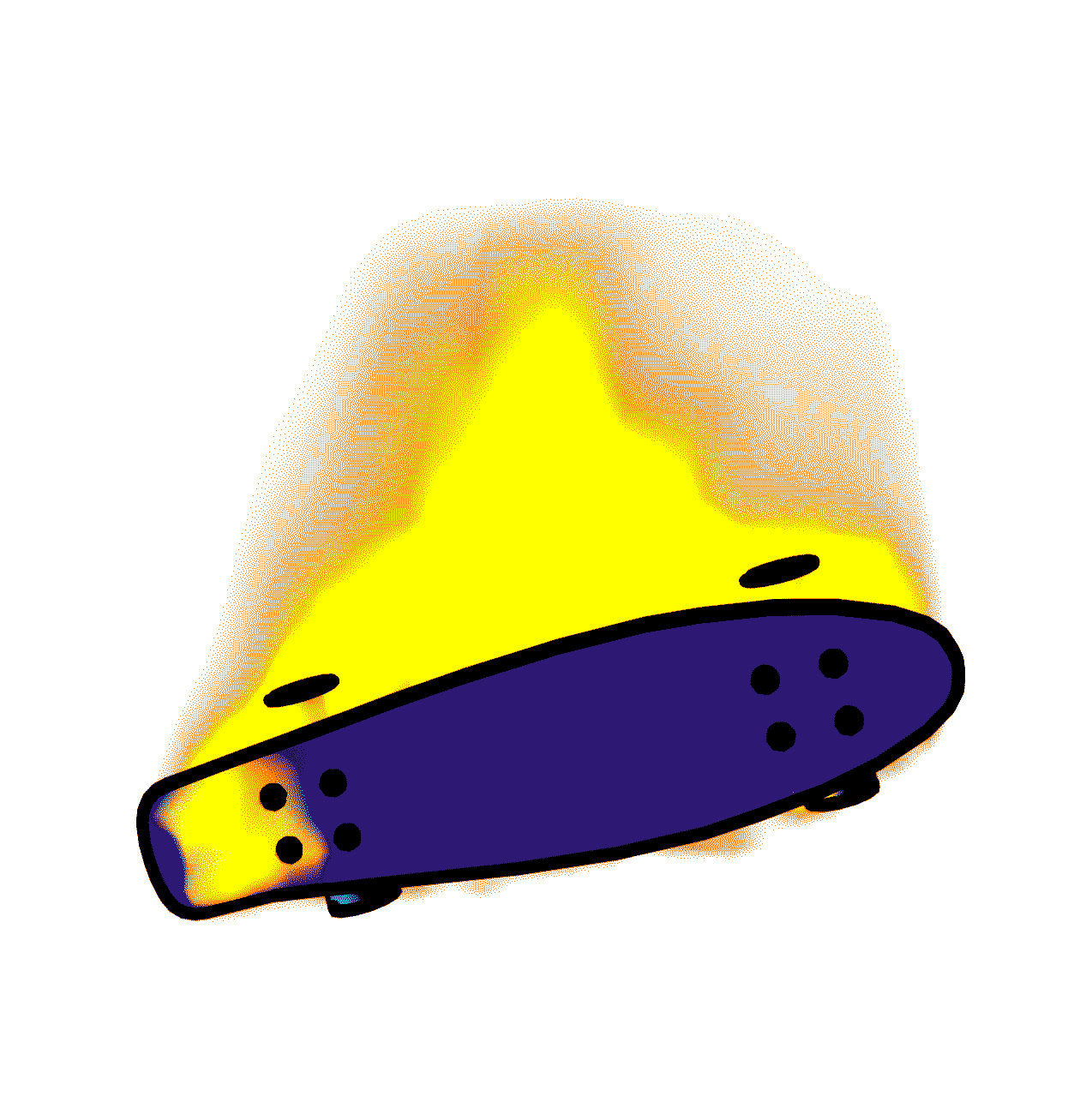 Fire Jump Sticker for iOS & Android | GIPHY