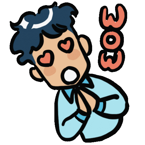 Wow Sticker