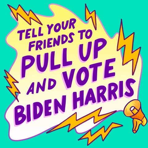 Register To Vote Joe Biden GIF by Creative Courage