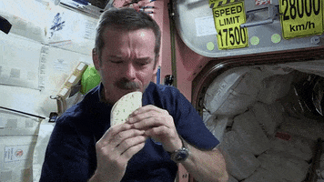Take A Bite Space Food GIF by NASA