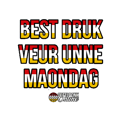 Carnaval Oetel Sticker by Oeteldonk Online