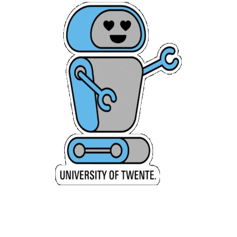 Robot Robotics Sticker by University of Twente