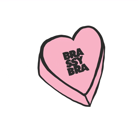 heart love GIF by Brassybra