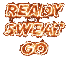 Sweat Go Sticker by Kristall Bäder